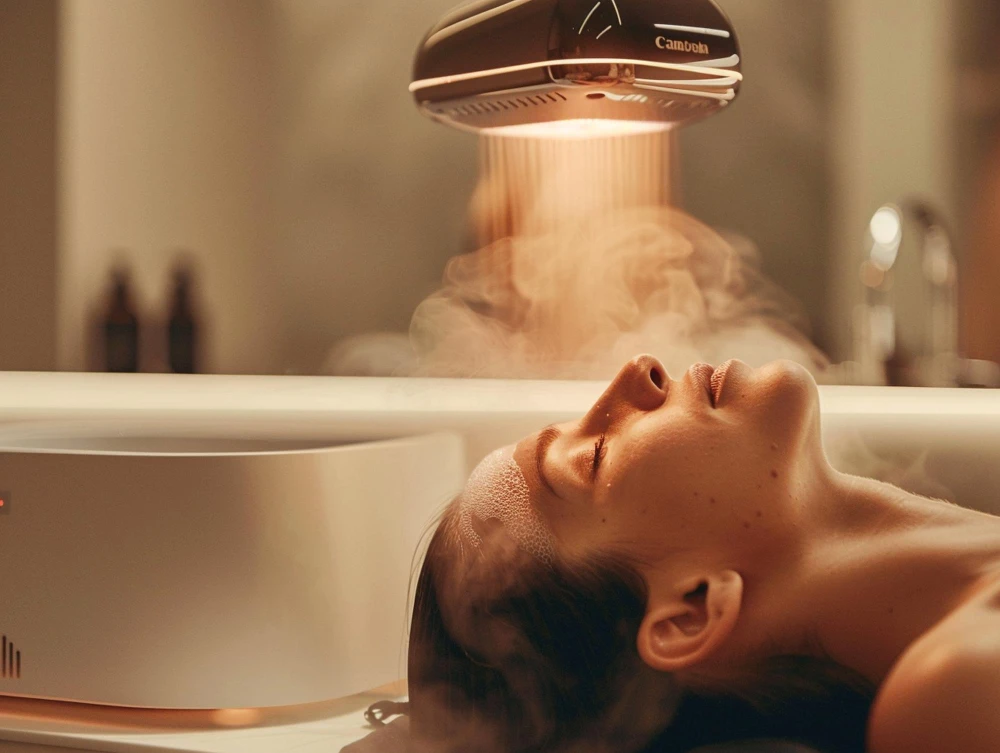Steam therapy at spa in Harlur Bangalore
